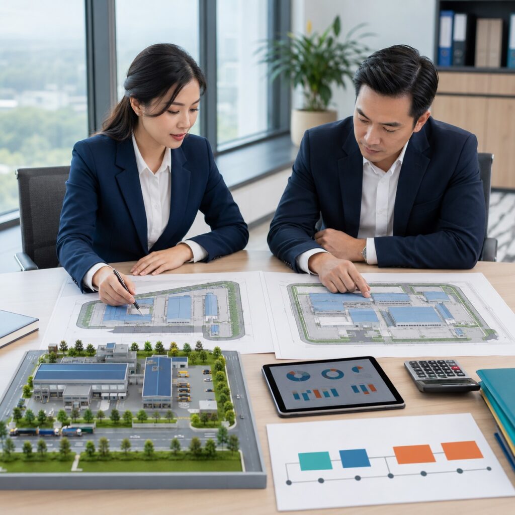 Chuyên gia tư vấn điều chỉnh quy mô, tiến độ và phương án đầu tư dự án.