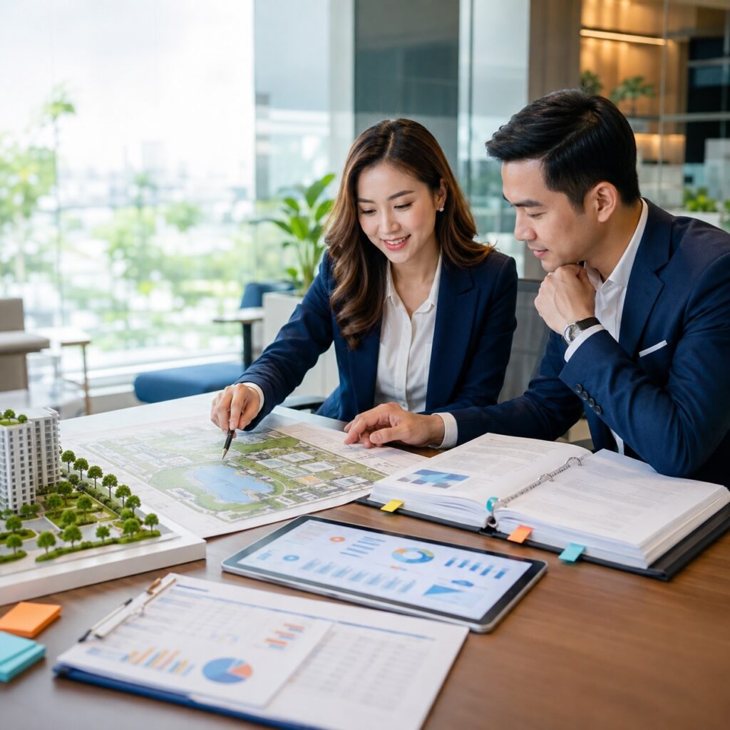 Các bước lập dự án đầu tư từ xác định quy mô, rà soát pháp lý đến xây dựng phương án tài chính.