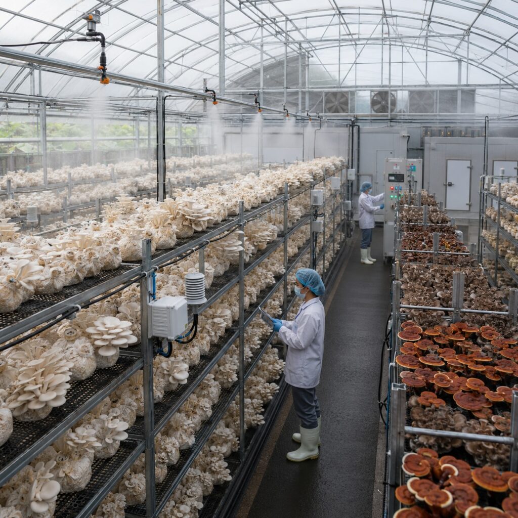 Mẫu dự án trồng nấm dược liệu và nấm ăn cao cấp công nghệ cao