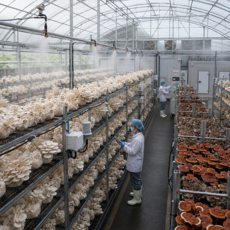 Mẫu dự án trồng nấm dược liệu và nấm ăn cao cấp công nghệ cao