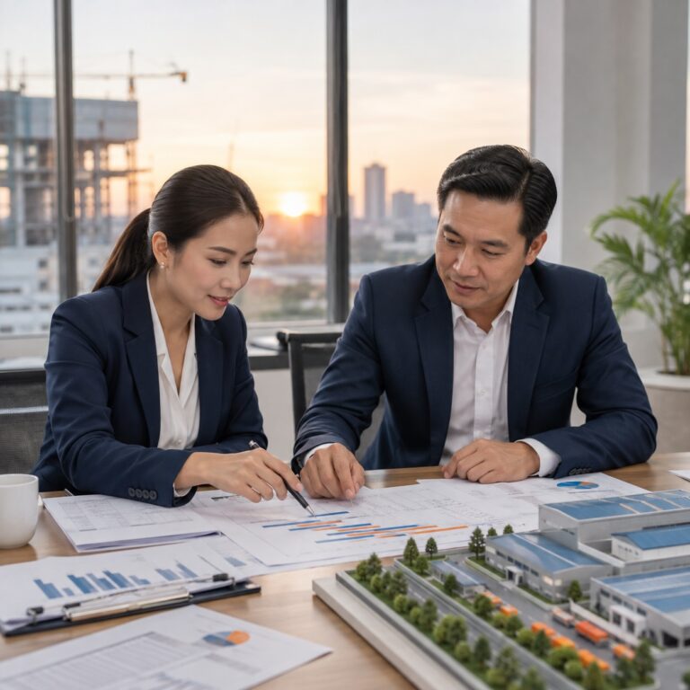 Tiến độ thực hiện dự án đầu tư gắn với nguồn vốn, kế hoạch xây dựng và vận hành.